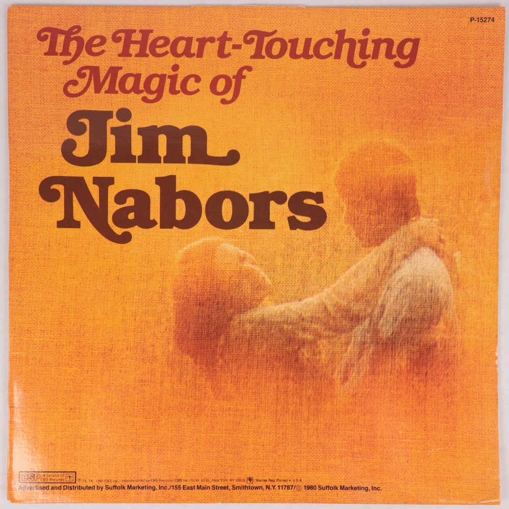 Jim Nabors – The Heart-Touching Magic Of Jim Nabors 12" Vinyl LP Record P-15274